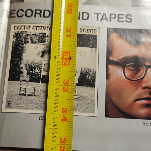 Randy Newman Little Criminals Vintage 1977 Promo Poster 23x35 Warner Bros Rock - Picture 6 of 7